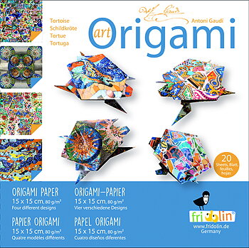Art Origami, Gaudi, Sköldpaddor