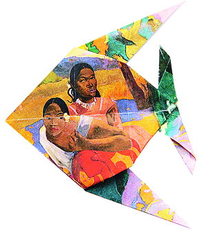 Art Origami, Gauguin, Fiskar