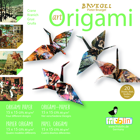 Art Origami, Bruegel, Tranor, Svårighetsgrad: Normal