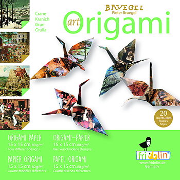 Art Origami, Bruegel, Tranor, Svårighetsgrad: Normal