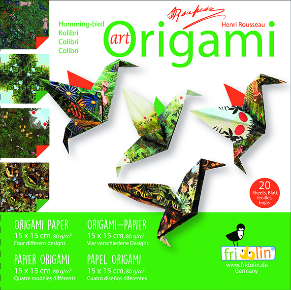 Art Origami, Rousseau, Kolibrier