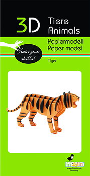 3D-papirmodel, Tiger