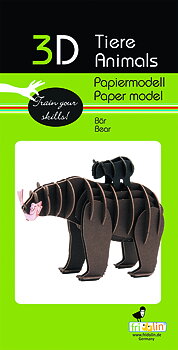 3D-papirmodel, Bjørn