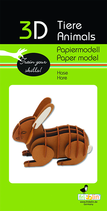 3D-papirmodel, Hare