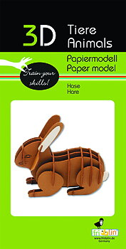 3D-papirmodel, Hare