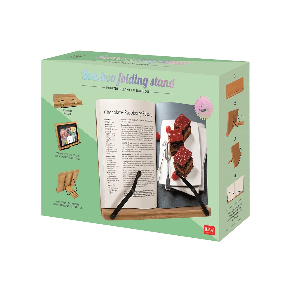 Bamboo folding stand