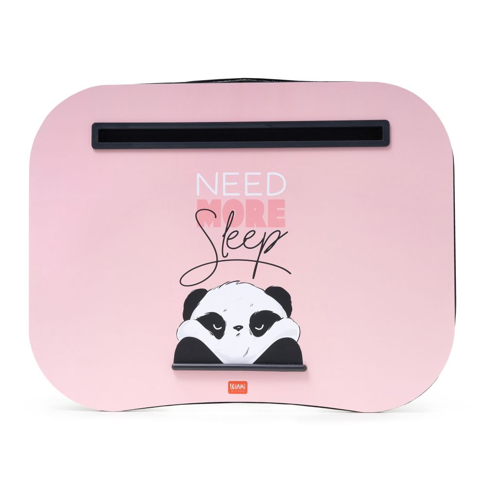 Laptopkudde/hållare för läsplatta, Panda