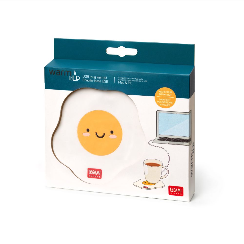 USB-Muggvärmare, Warm it up, Egg - 3