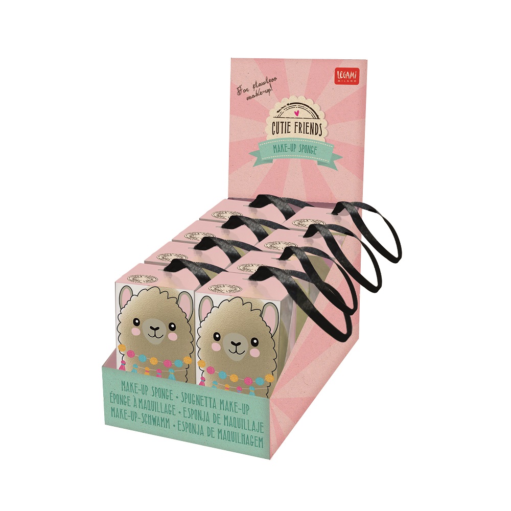 Makeup-svamp, Cutie friends, Llama - 2