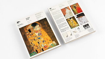 Gustav Klimt , A5 Writing Paper&Notepad
