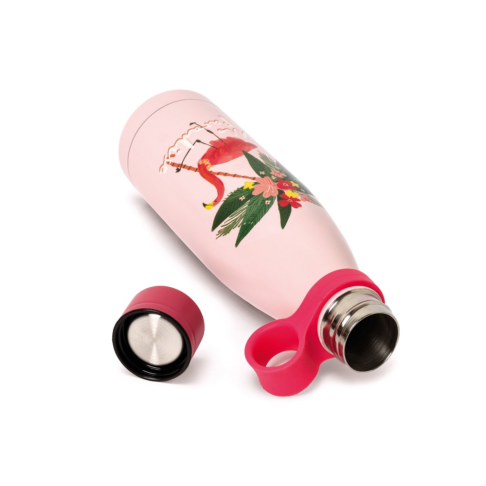 Hot&Cold, Vakuumflaska, Flamingo (500 ml) - 4
