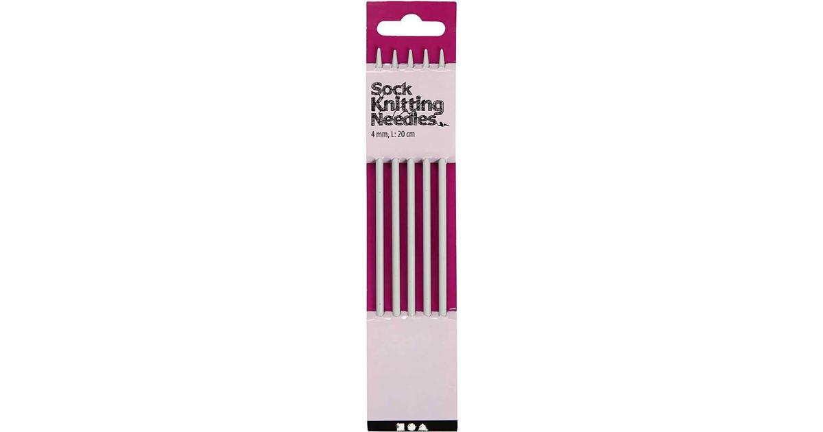 Strumpstickor 5mm, L:20cm