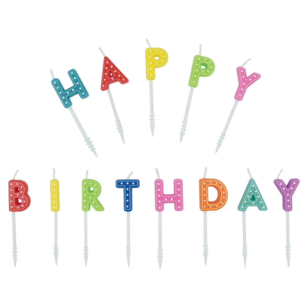 Happy Birthday-kagelys - 2