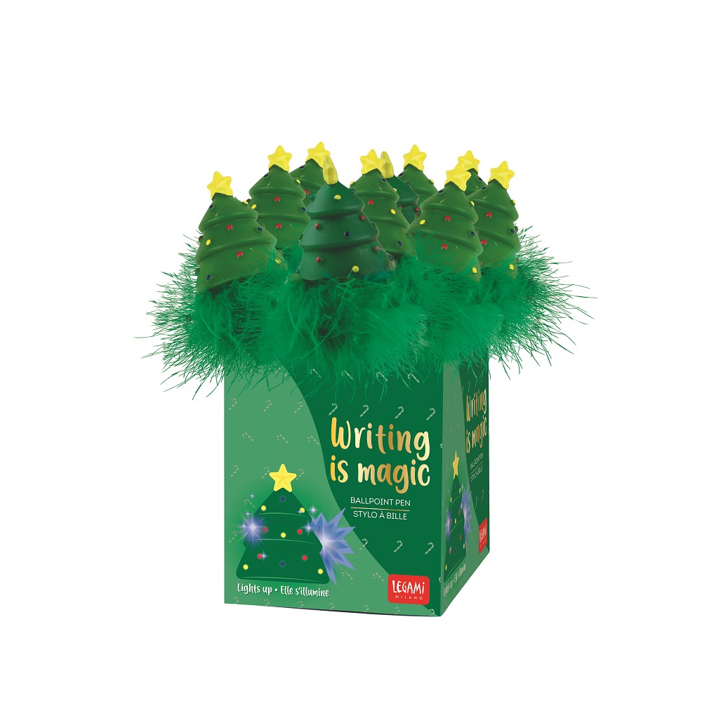 Xmas Tree, Writing is magic, Kulspetspenna med lampa - 2