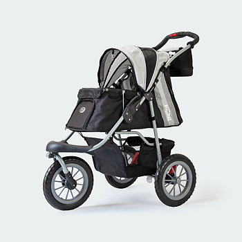 STROLLER INNOPET COMFORT EFA ECO - IPS 071/BS- SVART/SILVERGRÅ