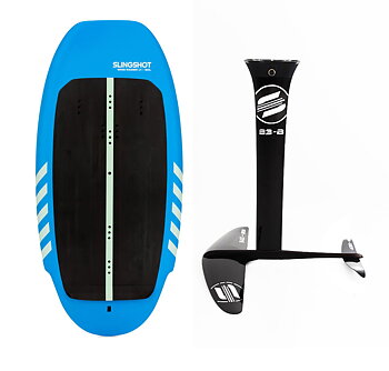 SLINGSHOT x SABFOIL - Wing Raider & KMS Black Series - Wingsurf package