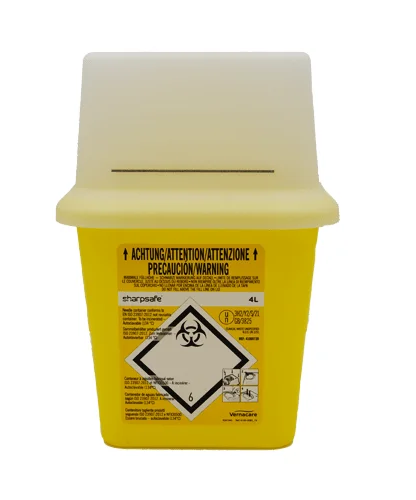 Nålcontainer - Kanylburk, 1, 2 , 3 eller 4 liter - 5