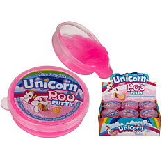 Unicorn putty slime