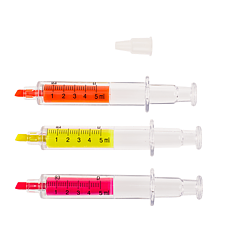 Highlighter penna, Spruta