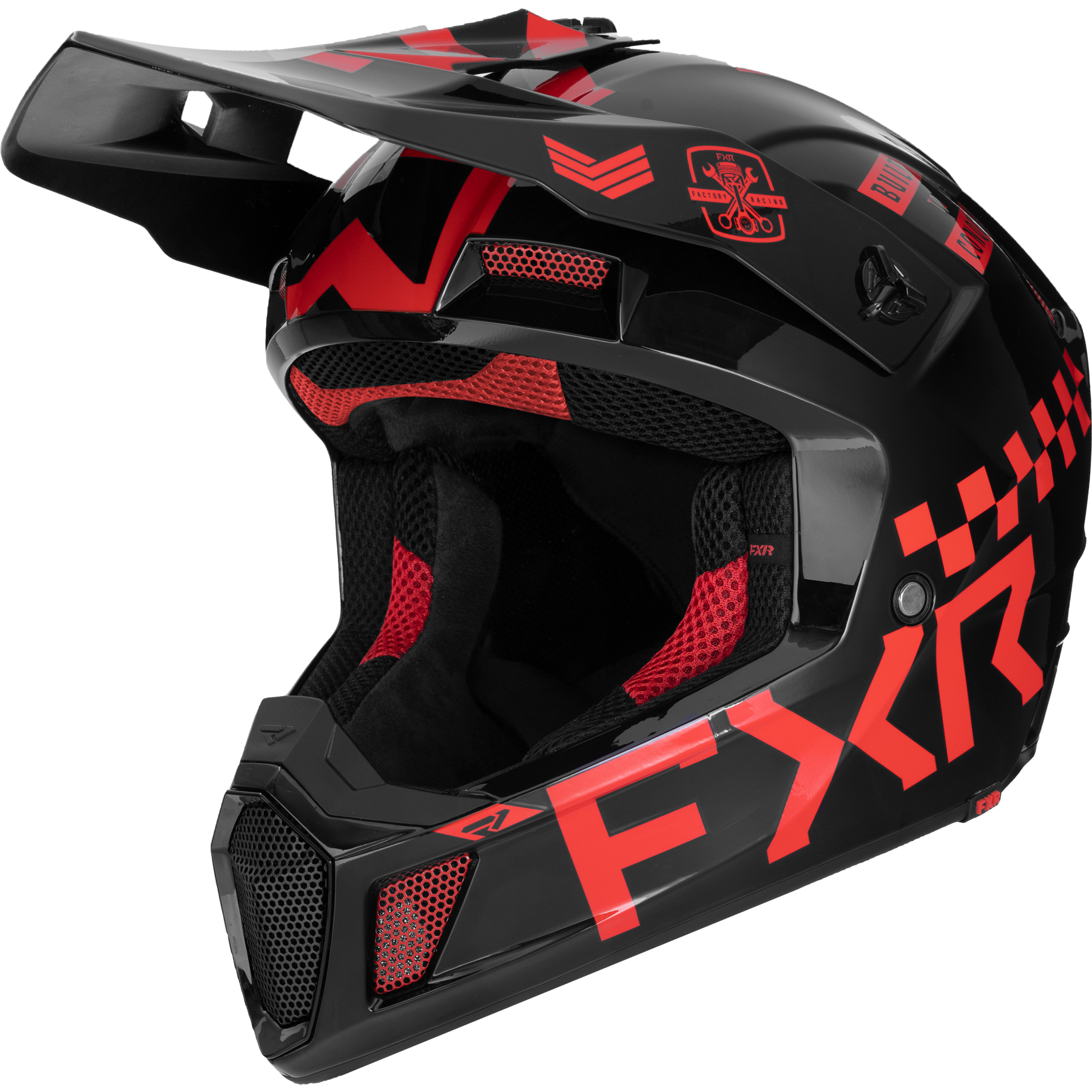 Fxr helium carbon hjälm top
