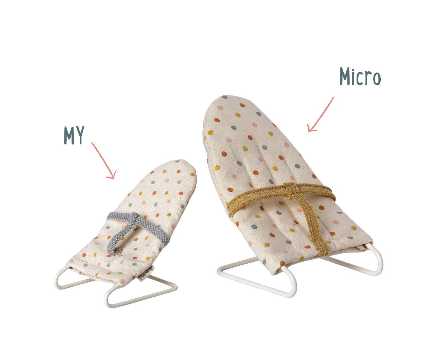 Maileg - Micro, babysitter, prickig - 2