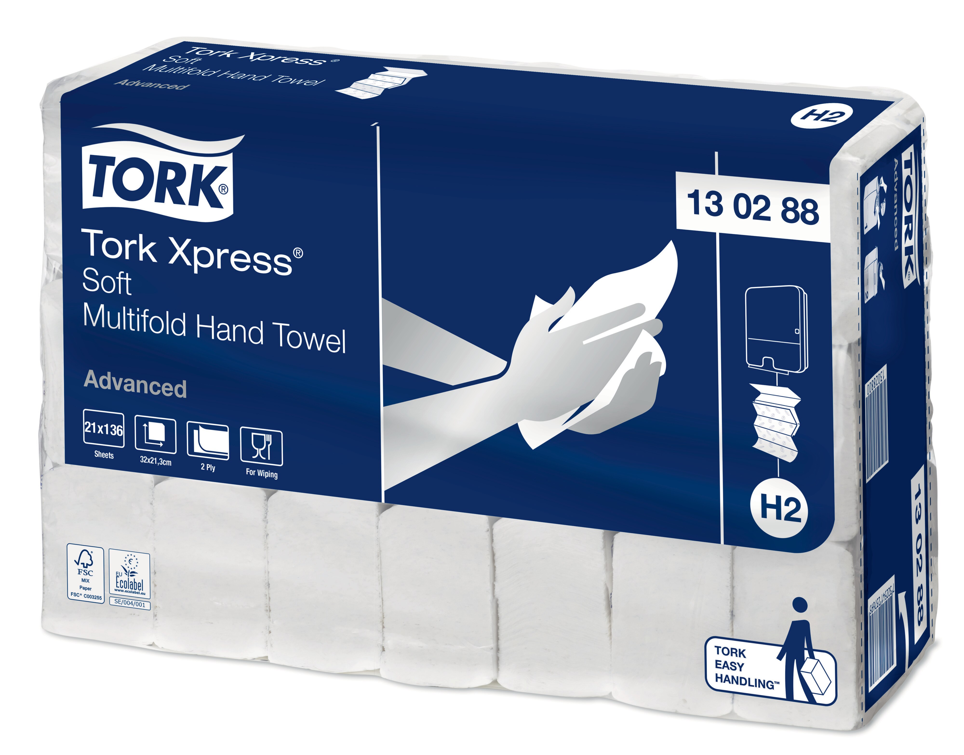 Tork Xpress® Mjuk Multifold Handduk