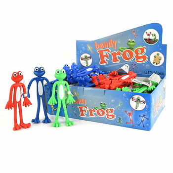 Fun bendable frog