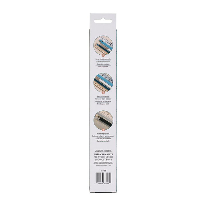 We R Memory Keepers Comfort Craft Easy Grip Ruler