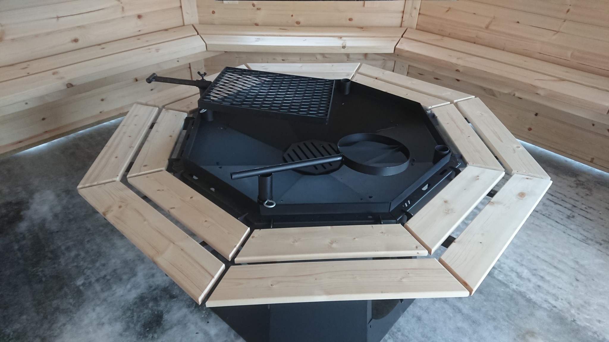 GRILLSTUGA L 12 ORIGINAL Planhyvlat timmer - 10