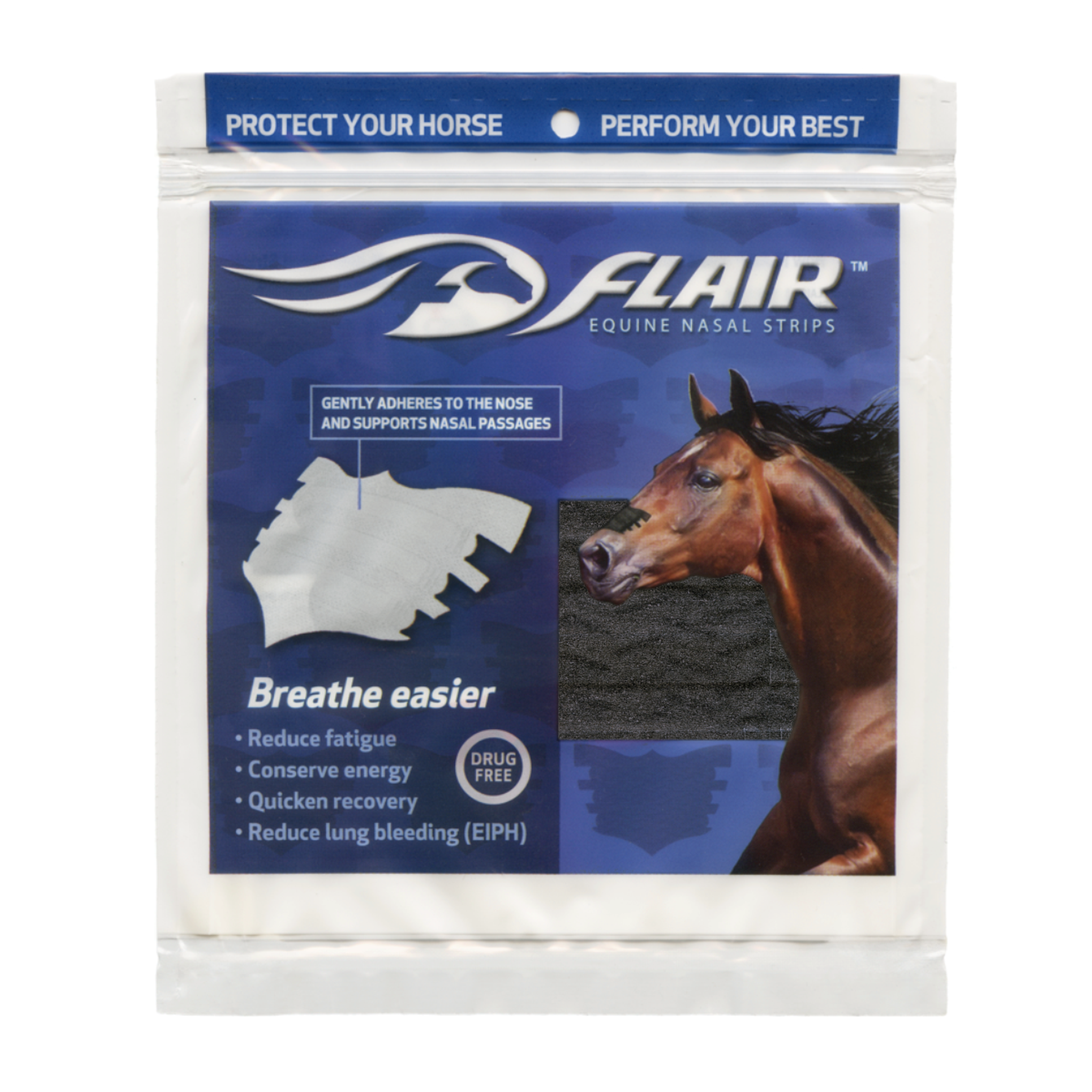 Flair Equine Nasal Strips - Black