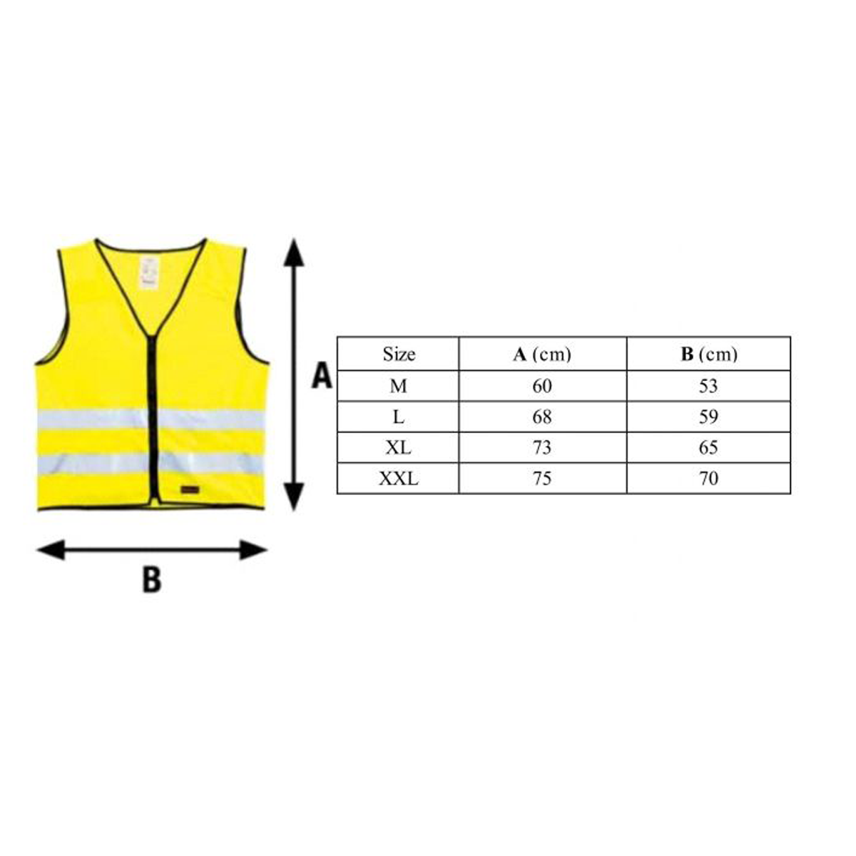 Tyréns Reflexväst (för fritidsbruk) 10st/förp - 2