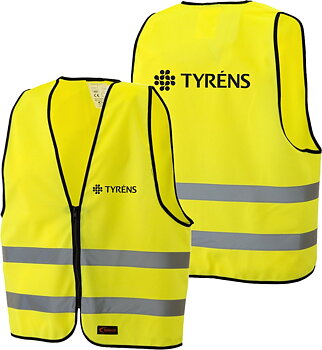 Tyréns Reflexväst (för fritidsbruk) 10st/förp