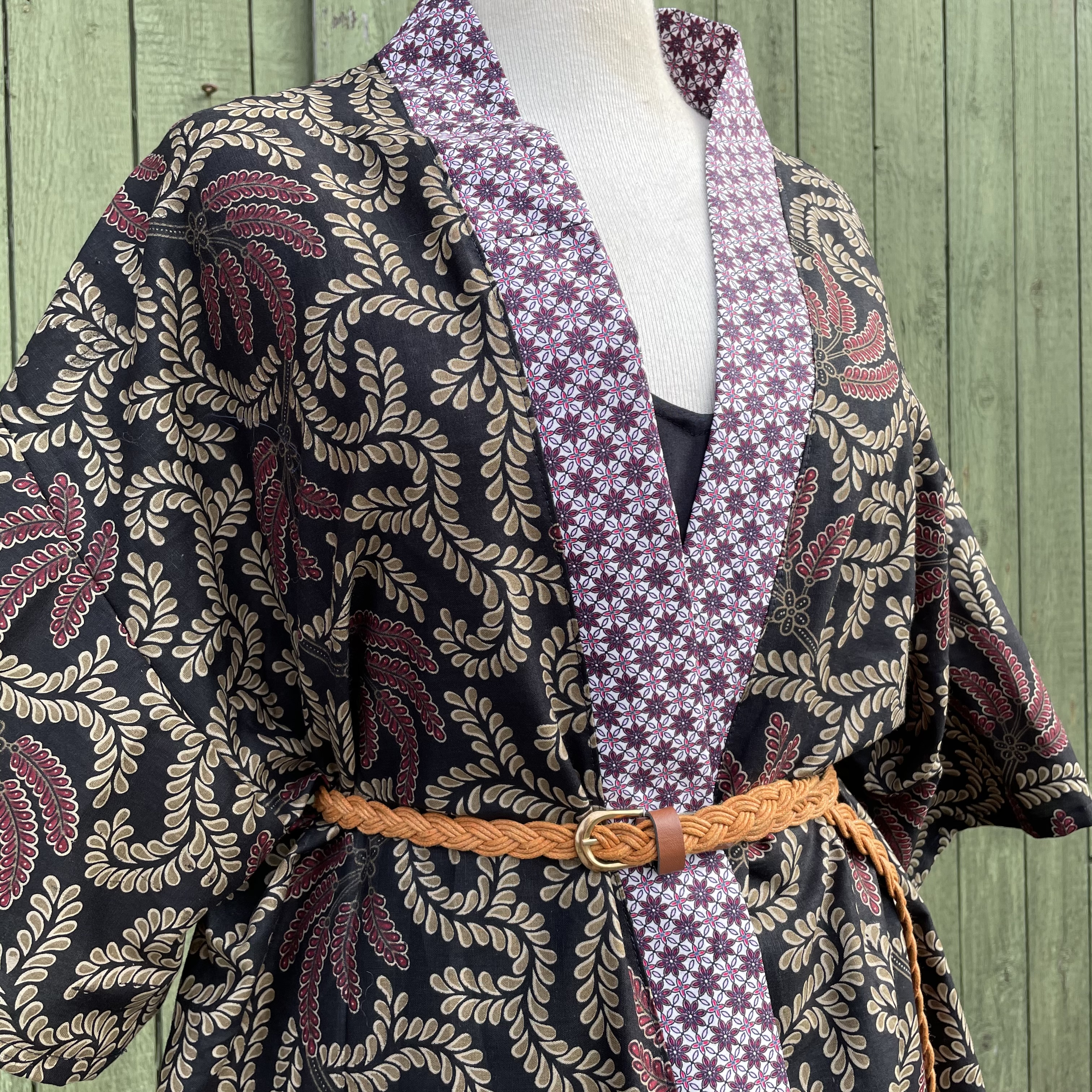 kimono handsydd  feather  - 5