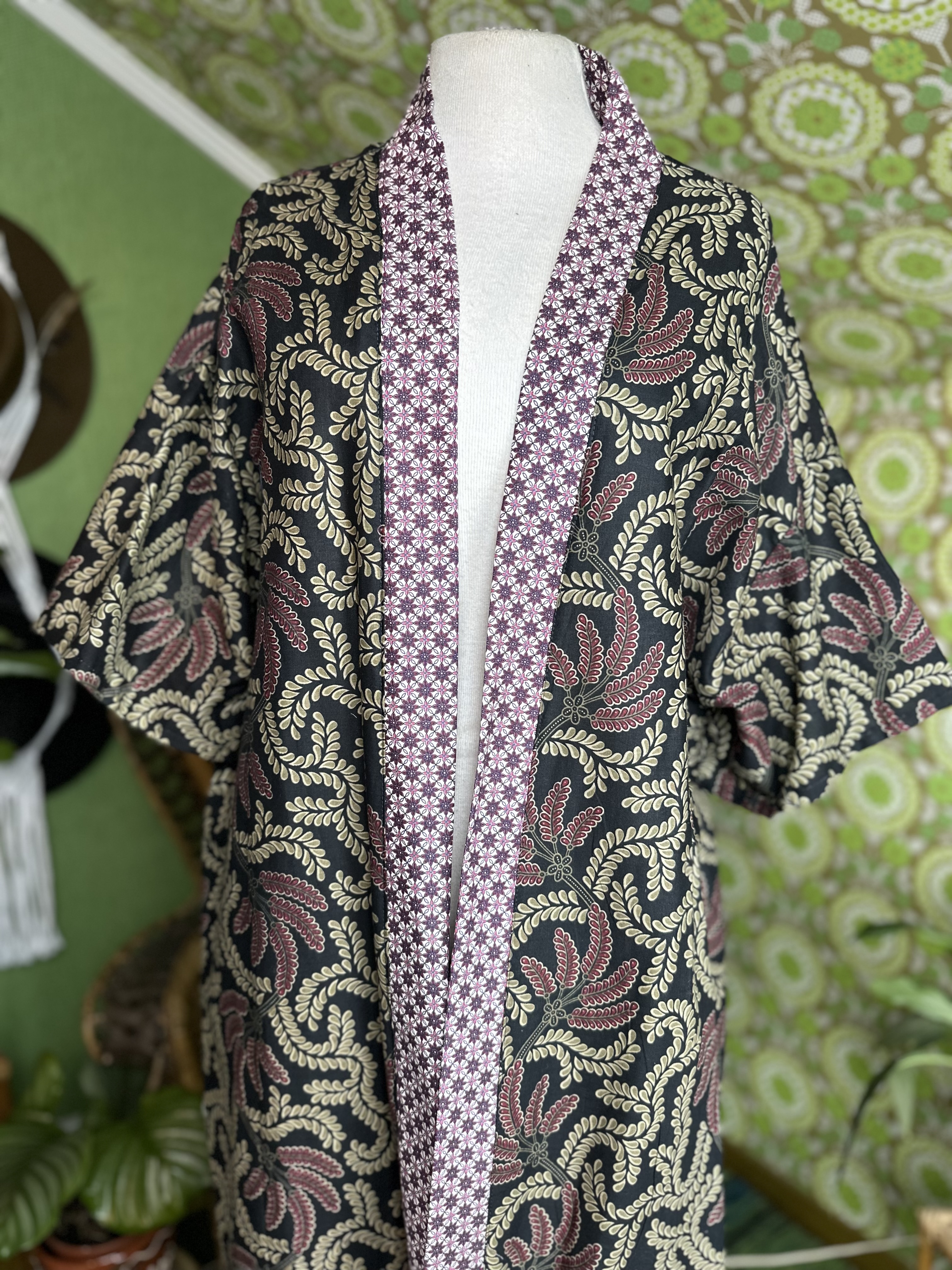 kimono handsydd  feather  - 2