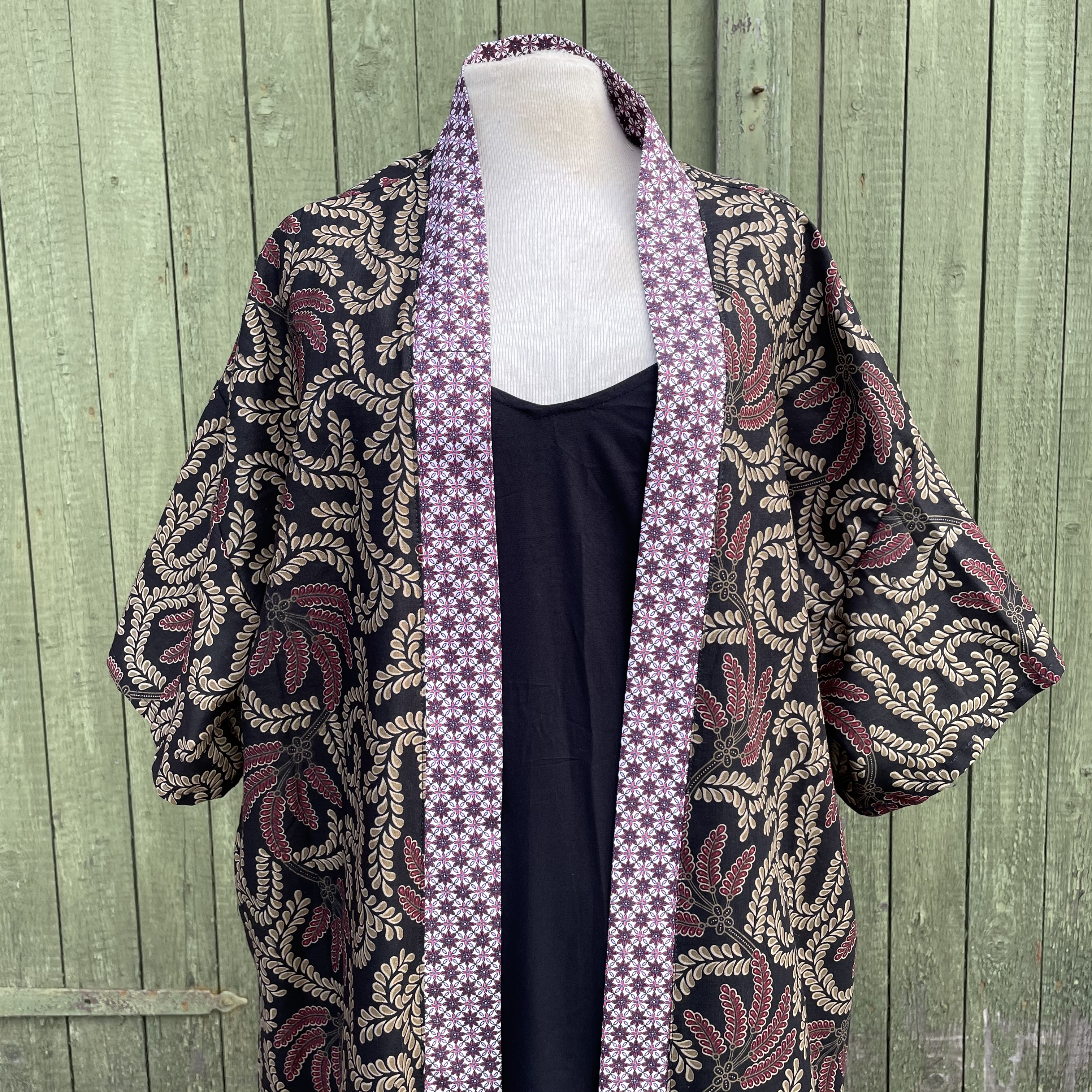 kimono handsydd  feather  - 4