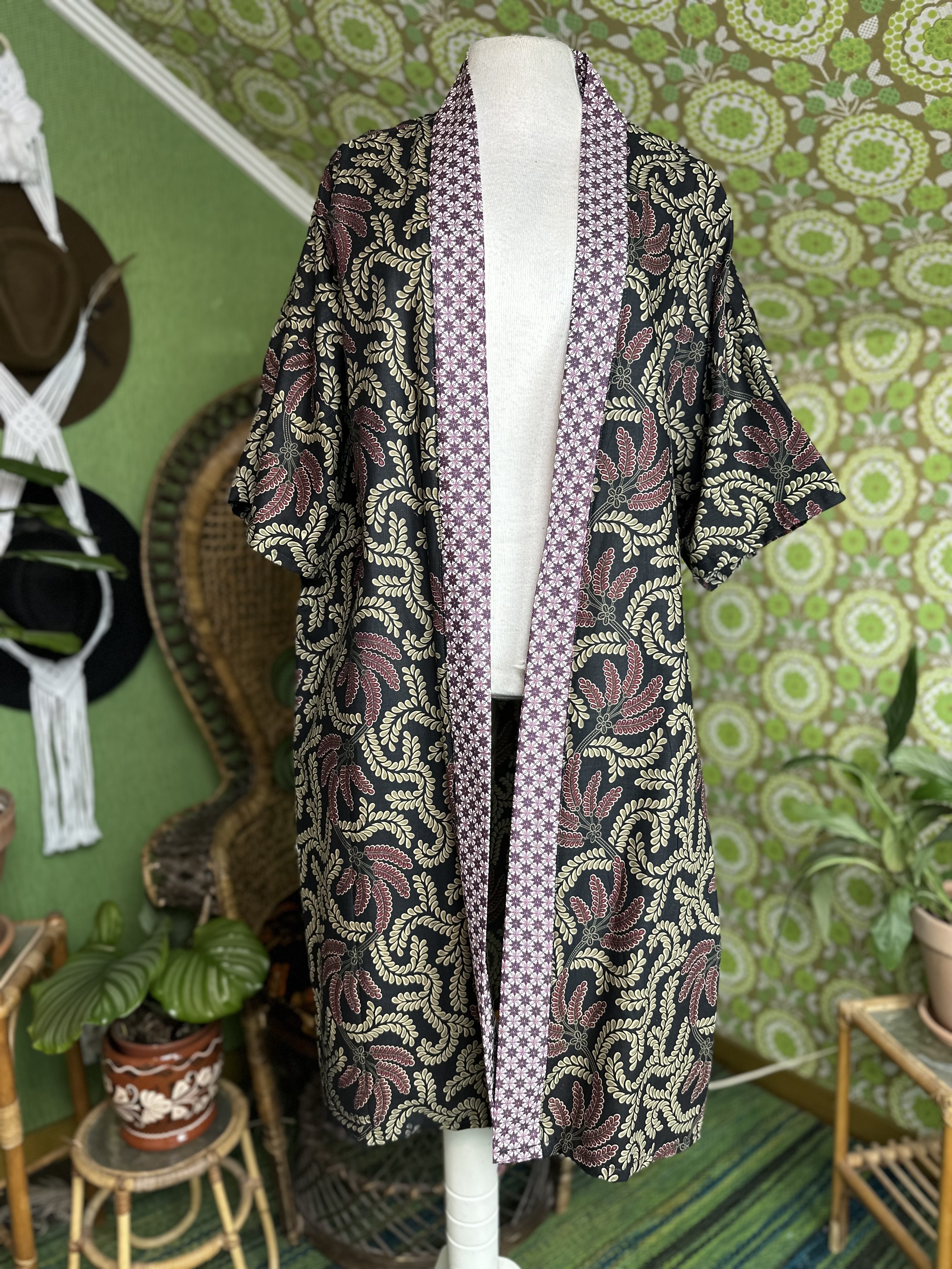 kimono handsydd  feather 