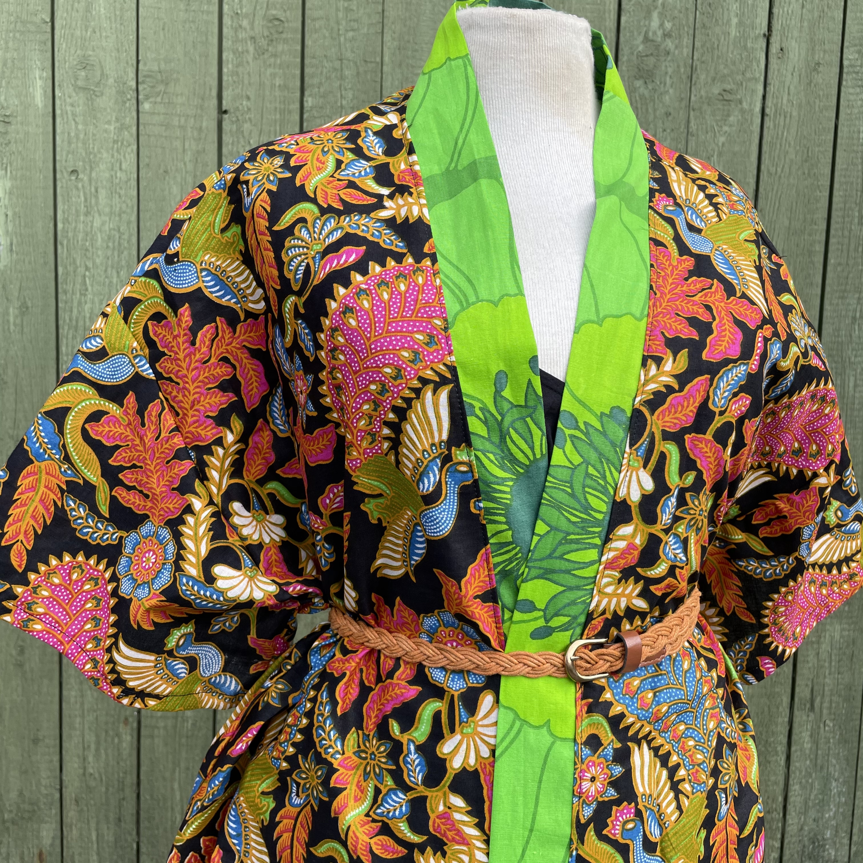 kimono handsydd sommar  - 4