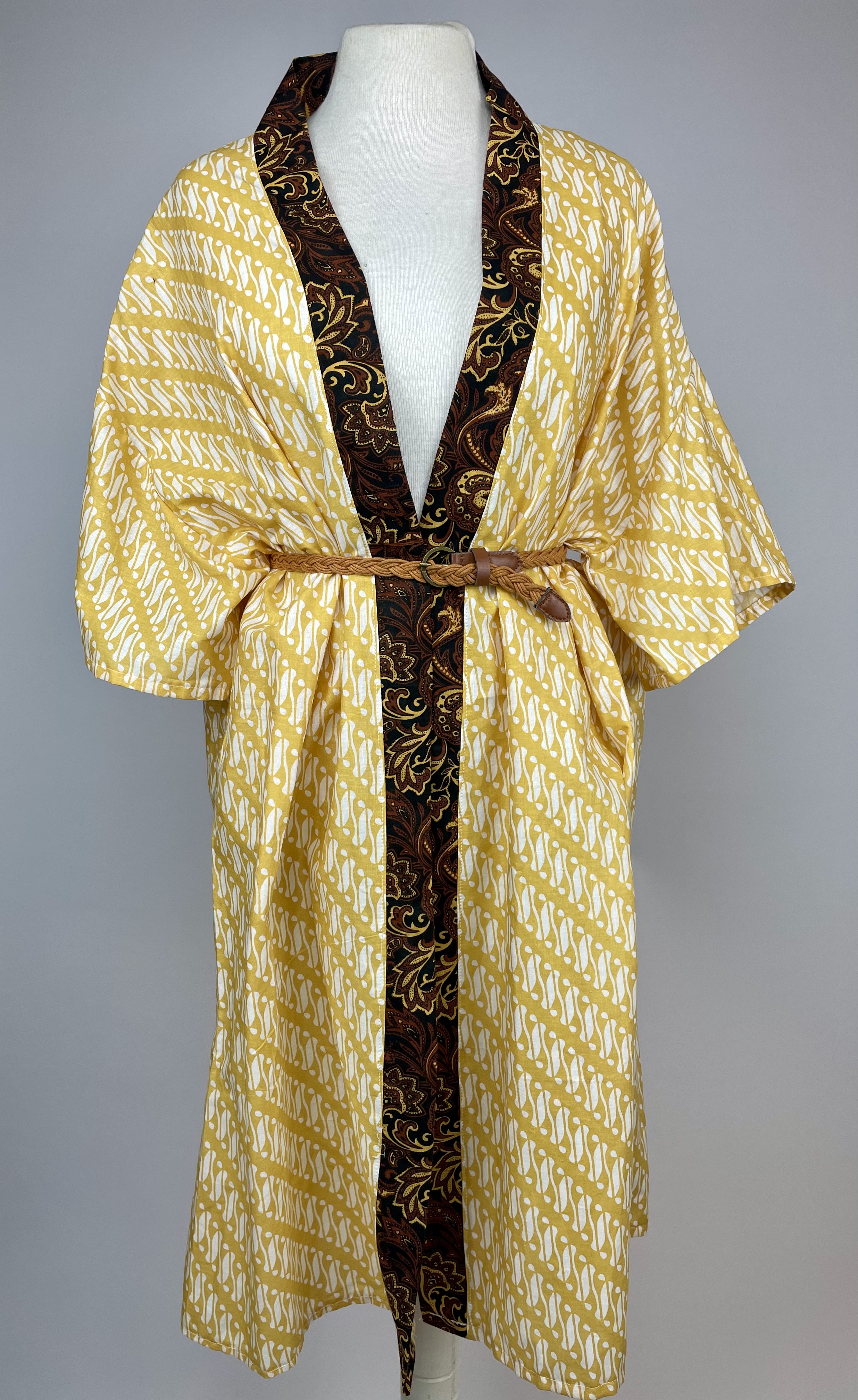 kimono handsydd  gode gul  - 2