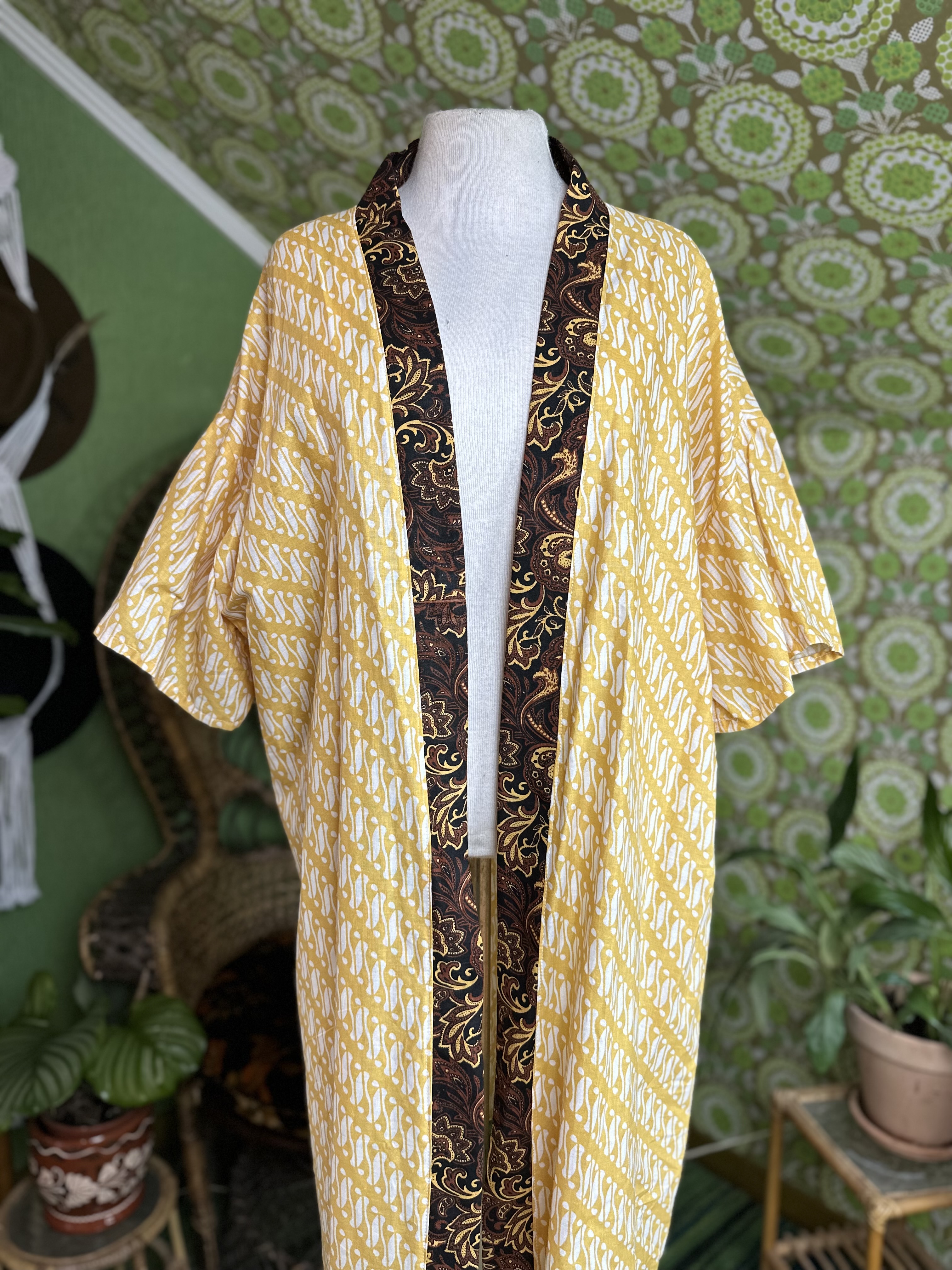 kimono handsydd  gode gul  - 6