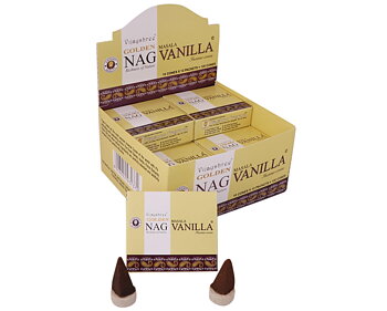 Golden Nag Vanilla  Rökelsekoner