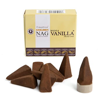 Golden Nag Vanilla  Rökelsekoner