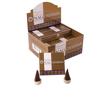 Golden Nag Chandan Rökelsekoner