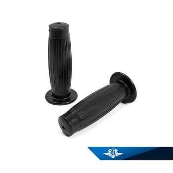 Handle set, black "Custom", 22/24mm, 120mm