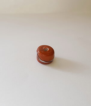 Rödbrun pärla 11x15mm