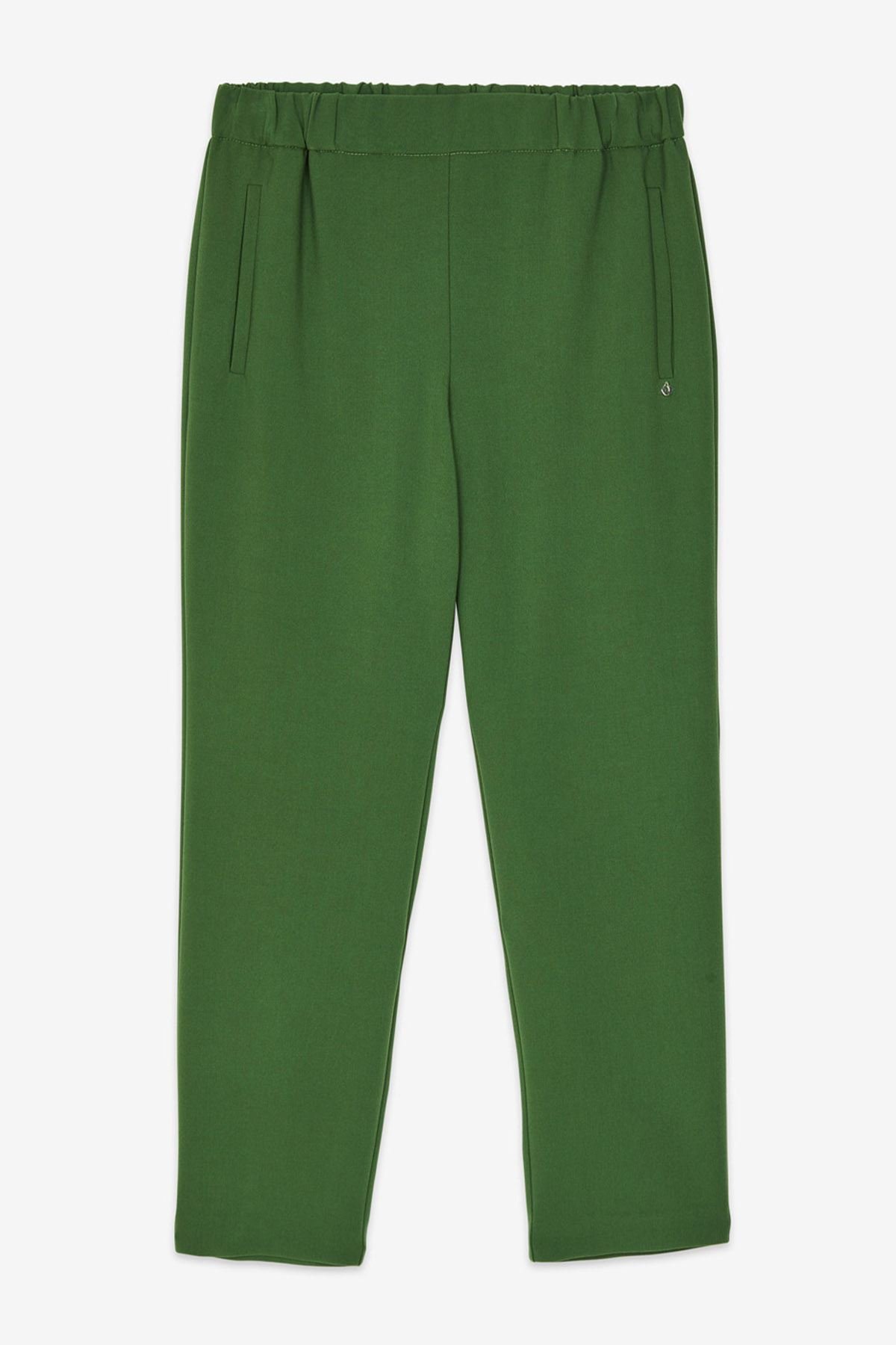 OttodÁme - Ankle Lenght Trousers Green - 5