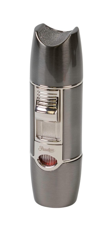 Passatore XL Gun III Jet Lighter - Cigarrstativ & Inbyggd cigarrborr