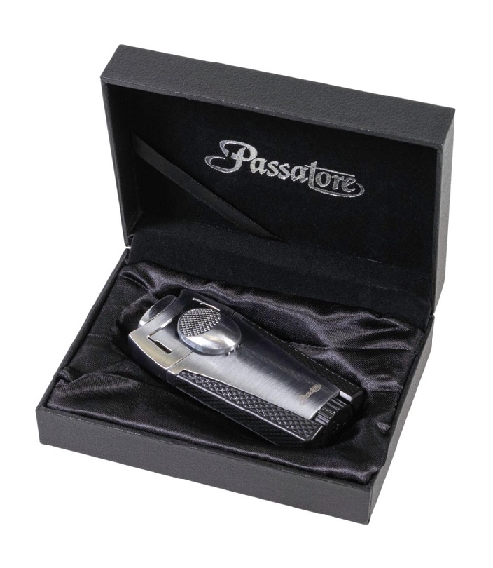 Passatore Ryan II Jet Lighter Chrome Giftbox
