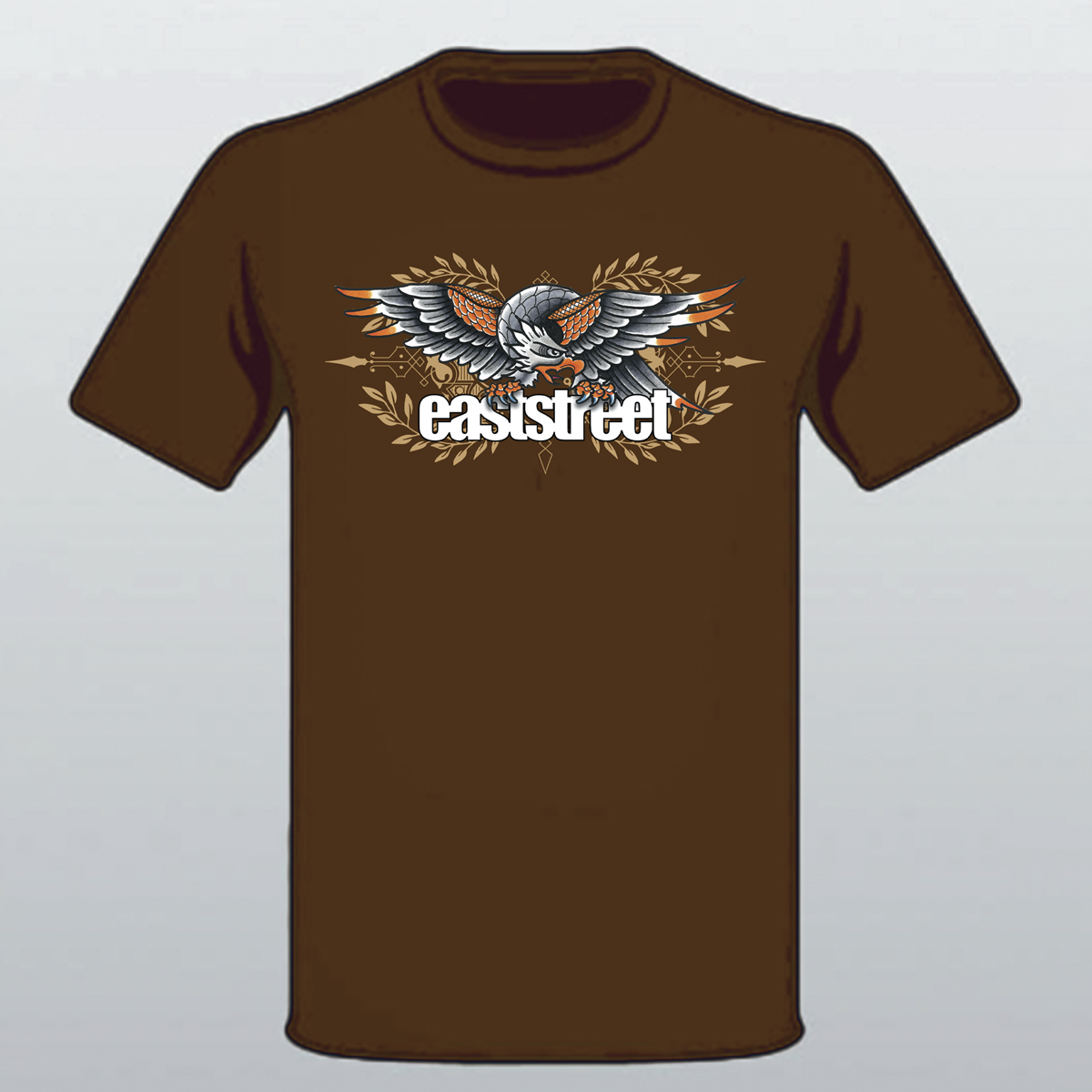 East Street T-shirt Brun