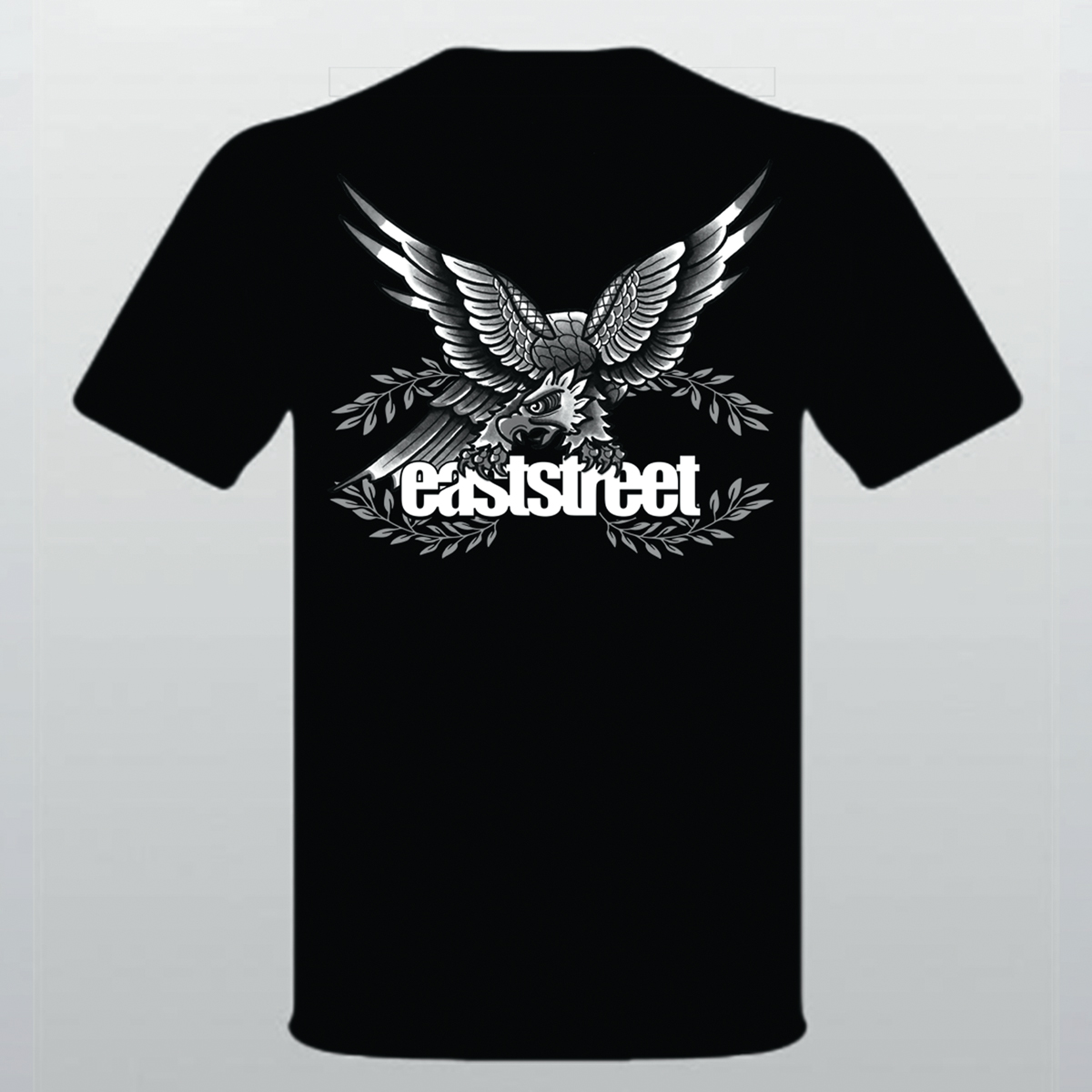 East Street T-shirt Svart Eagle  - 2