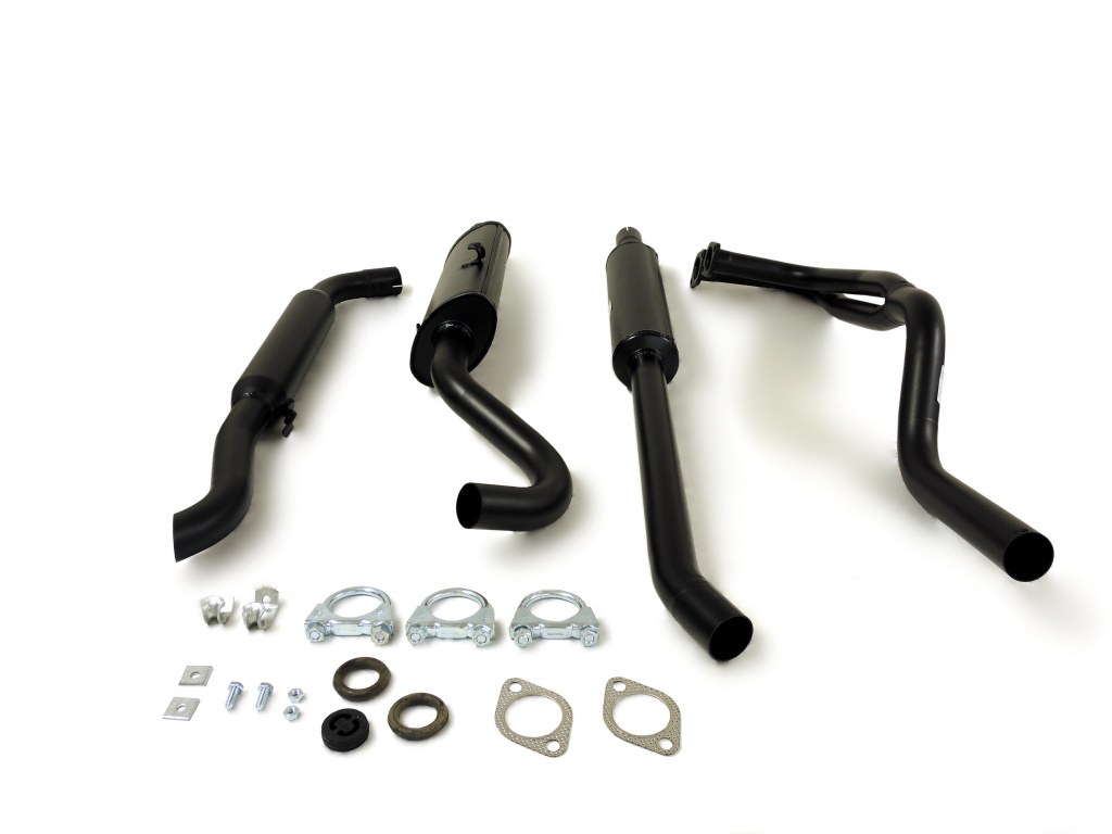 SPORT AVGASSYSTEM 2" SAAB 99 1976 - dubbelfläns